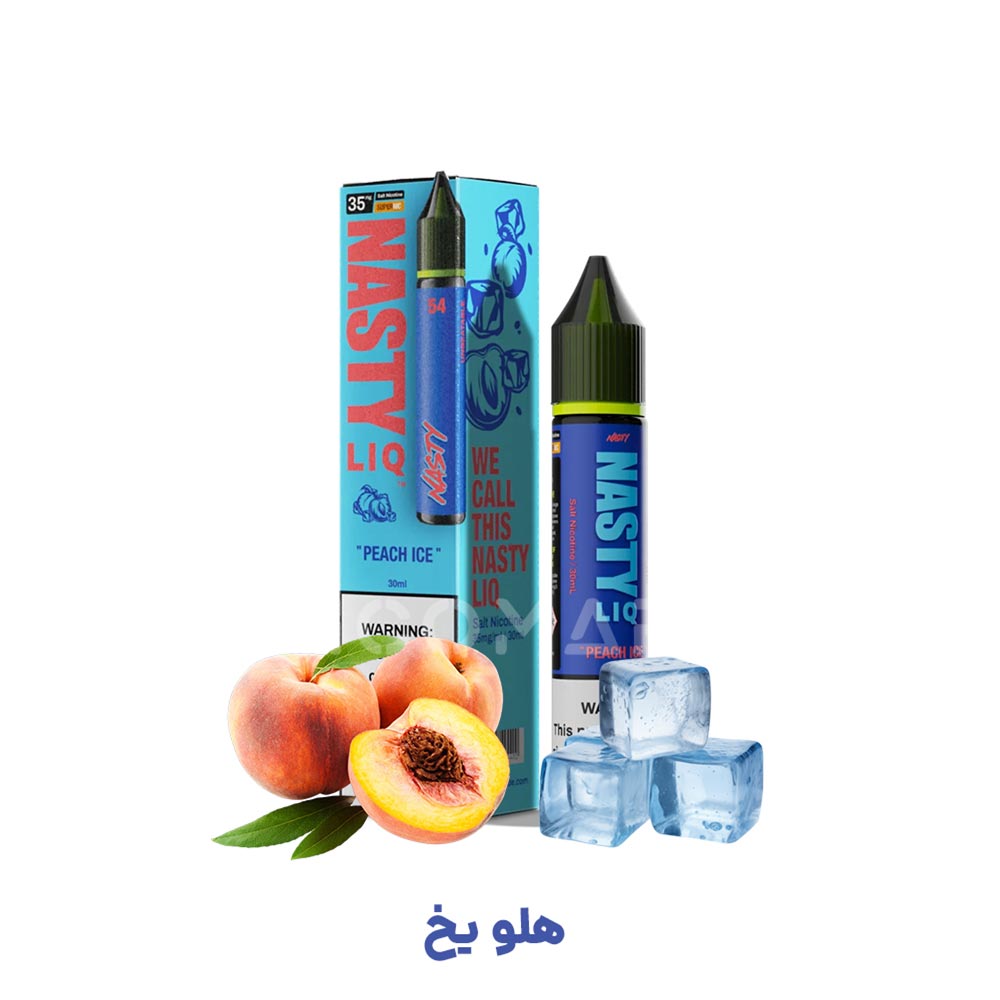 nasty-liq-54-peach-ice سالت هلو یخ نستی