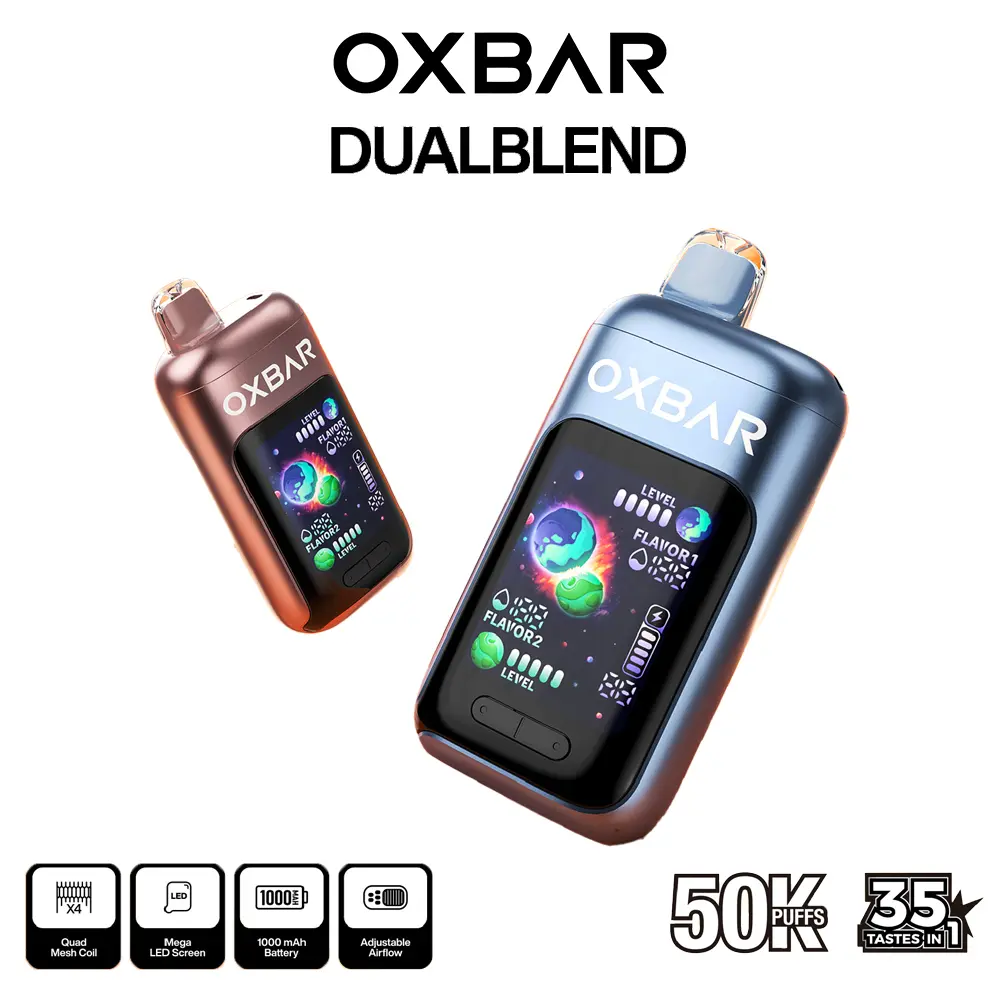 oxbar-dualblend-50k-puffs پاد ۵۰ هزار پاف اوکسبار