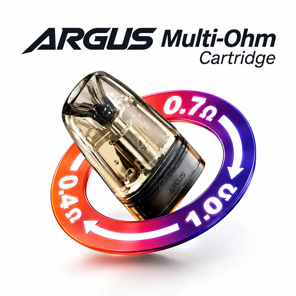 voopoo-argus-multi-ohm کارتریج مولتی اهم آرگاس