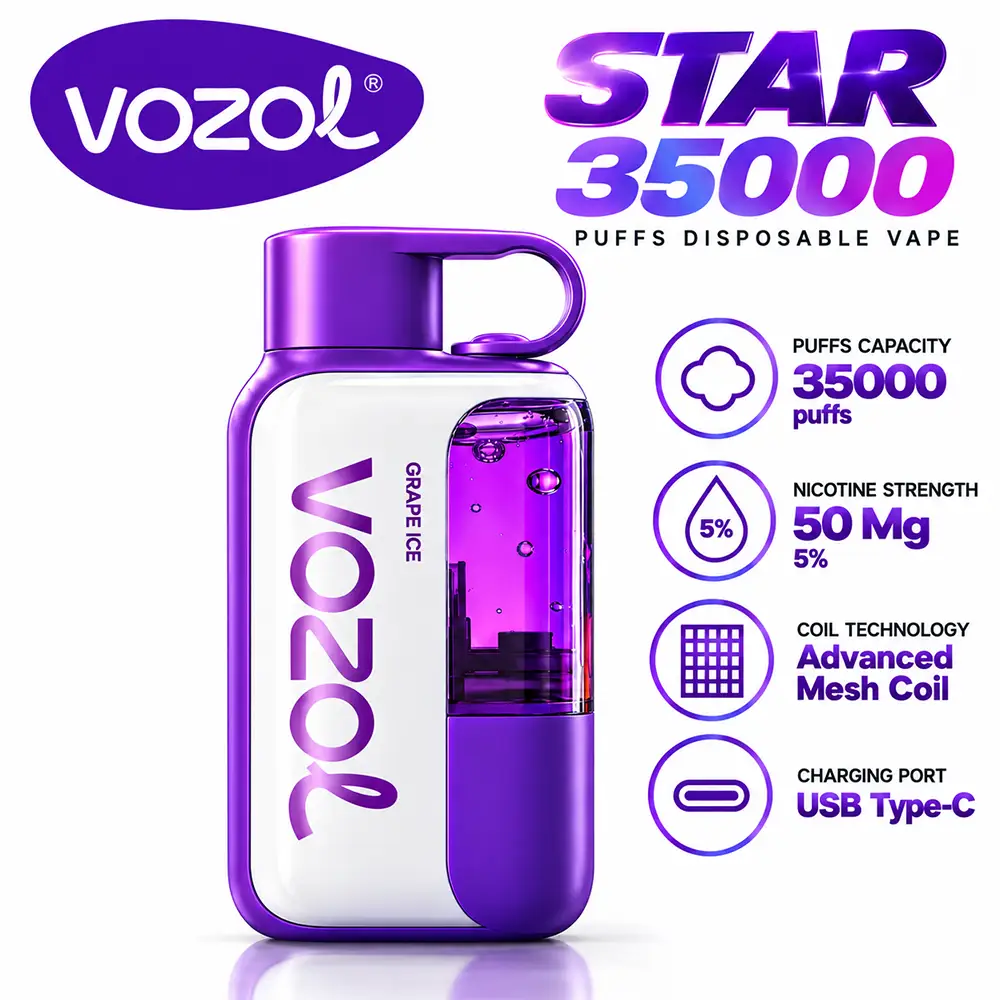 vozol-star-35000 پاد 35 هزار پاف وزول